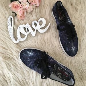 Hand painted Galaxy sneakers